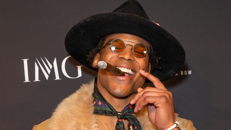 Cam Newton Harlem Fashion 