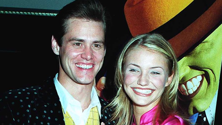 Jim Carrey and Cameron Diaz smiling