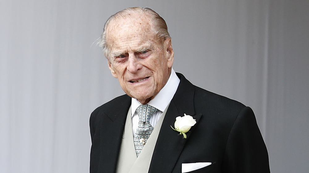 Prince Philip in a suit