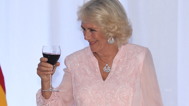 Camilla Parker Bowles smiling 