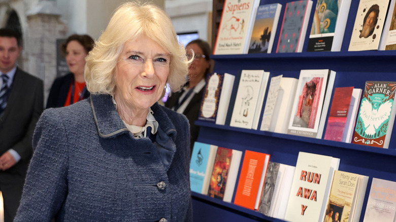 Camilla Parker Bowles posing 