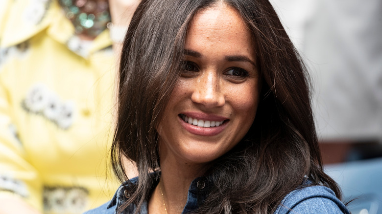 Meghan Markle smiling