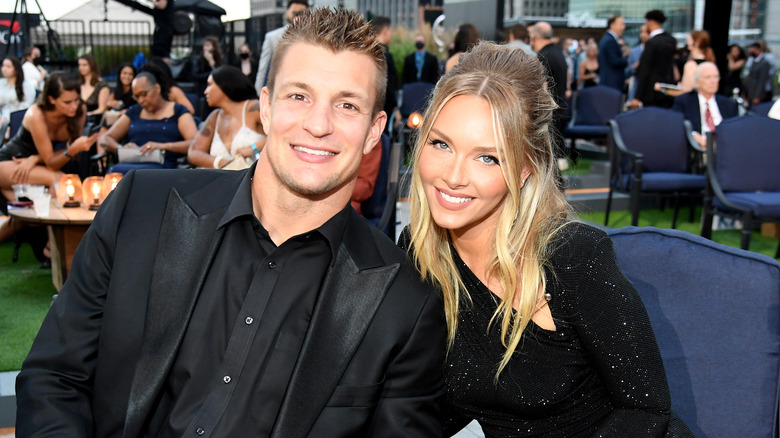 Rob Gronkowski and Camille Kostek