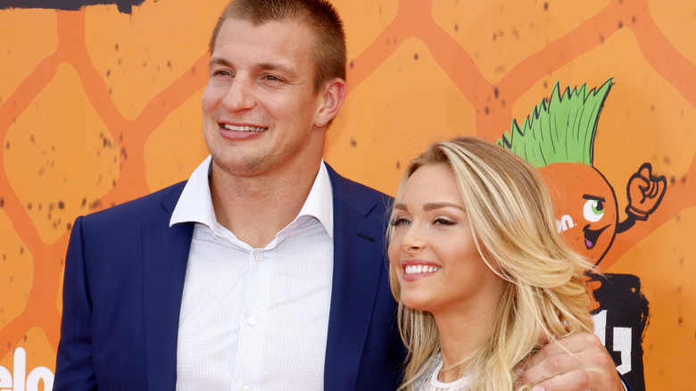 Rob Gronkowski and Camille Kostek