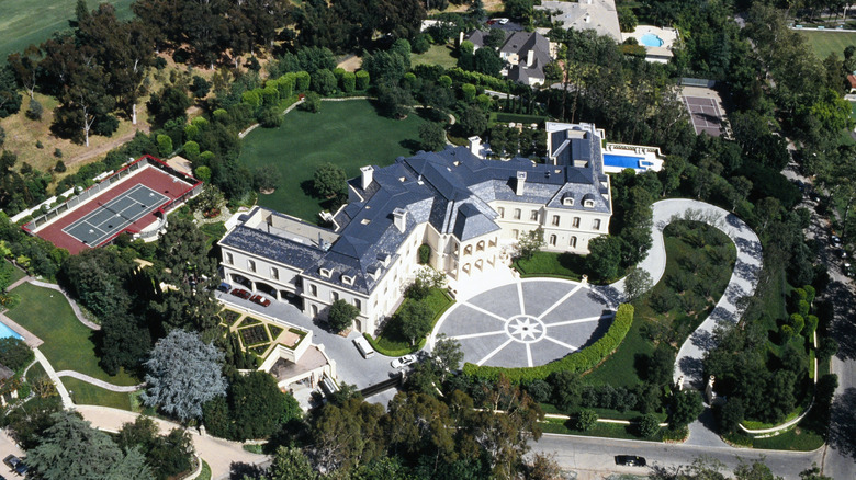 Aaron and Candy Spelling's mansion