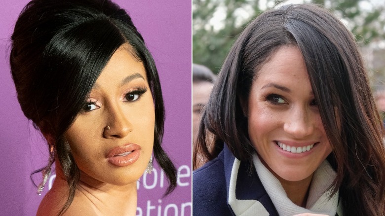 Cardi B and Meghan Markle