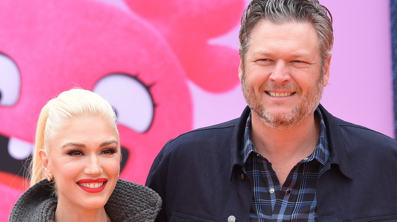 Blake Shelton and Gwen Stefani at event 