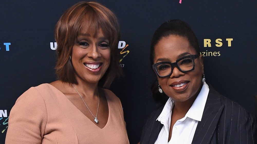 Gayle King and Oprah