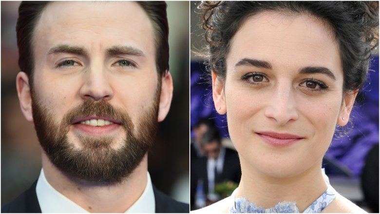 Chris Evans and Jenny Slate