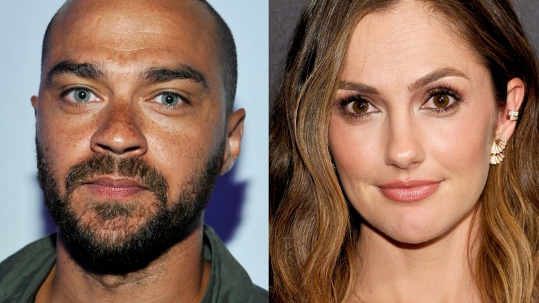 Jesse Williams and Minka Kelly