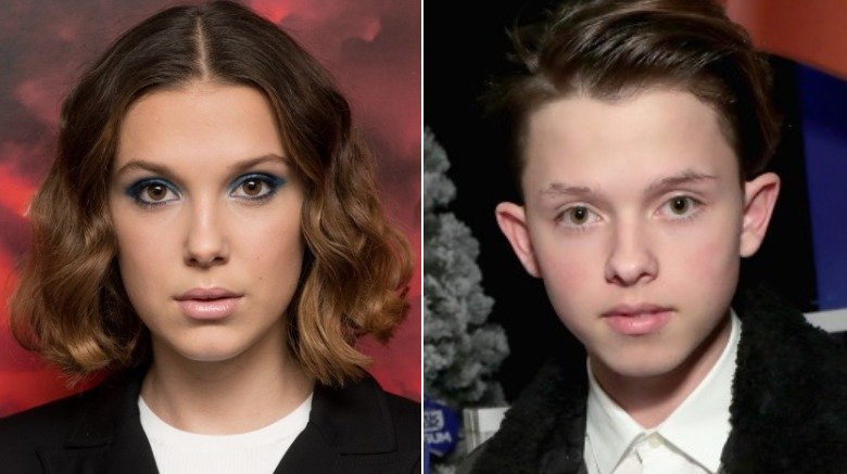 Millie Bobby Brown and Jacob Sartorius