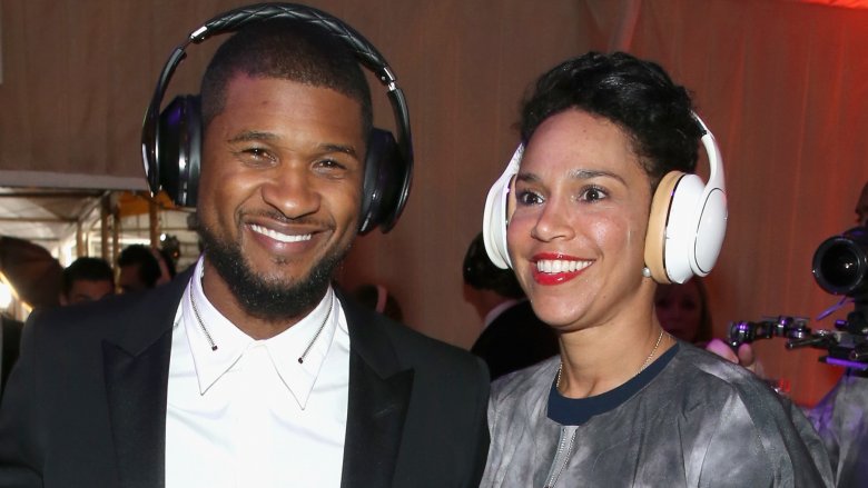 Usher and Grace Miguel 