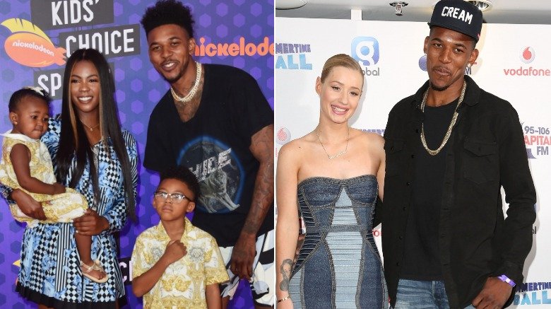 Nick Young and Keonna Green, Nick Young and Iggy Azalea