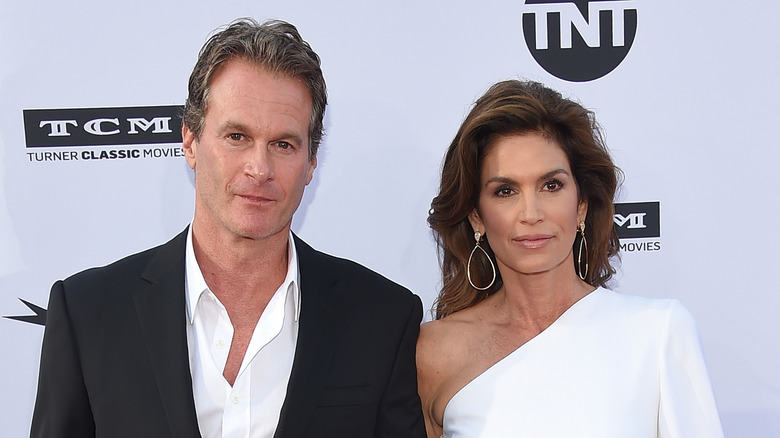 Rande Gerber and Cindy Crawford