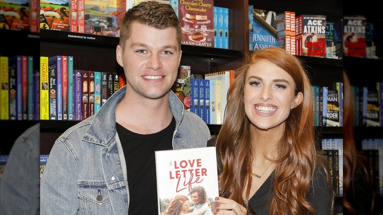 Jeremy and Audrey Roloff in bookstore
