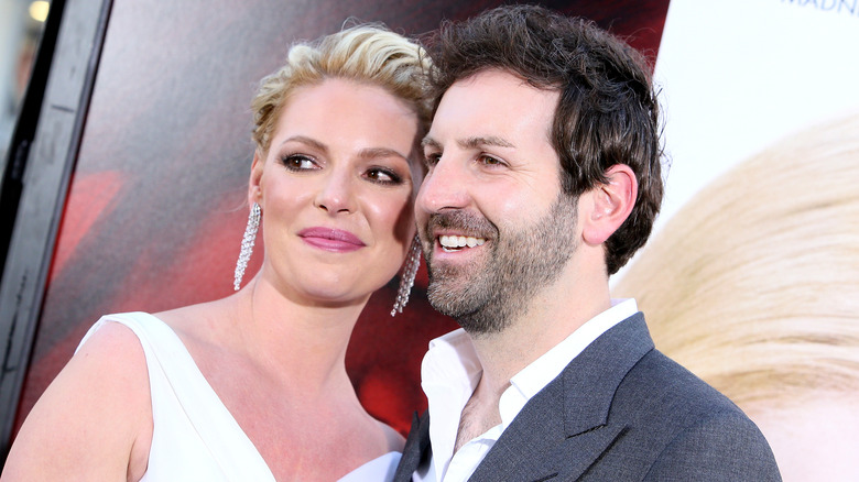 Katherine Heigl and Josh Kelley smiling