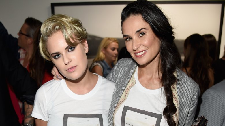 Tallulah Willis, Demi Moore 