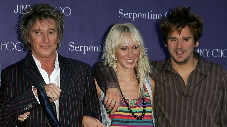 Rod, Kimberley, and Sean Stewart posing