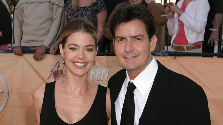 Denise Richards and Charlie Sheen