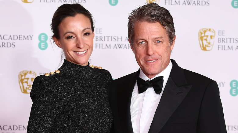 Anna Eberstein and Hugh Grant