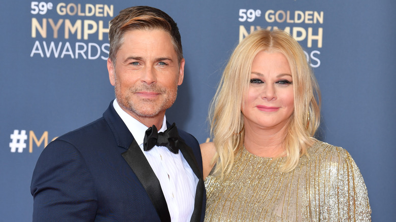 Rob Lowe and Sheryl Berkoff