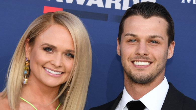 Miranda Lambert and Brendan McLoughlin smiling