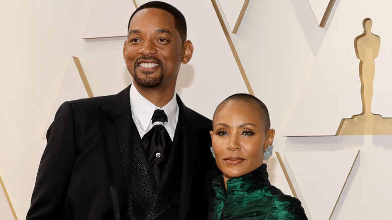 Will Smith and Jada Pinkett Smith smiling