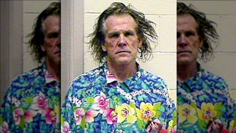 Nick Nolte's mugshot for a 2002 DUI arrest 