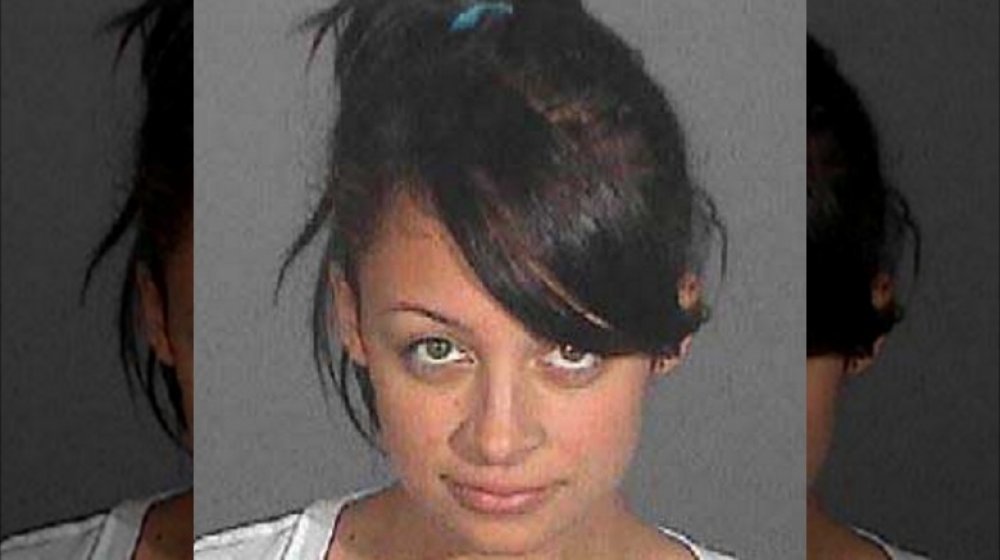 Nicole Richie's 2006 mugshot for DUI arrest 