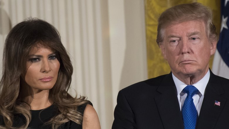 Melania Trump and Donald Trump