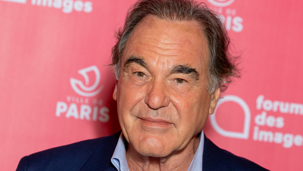 Oliver Stone at his book launch