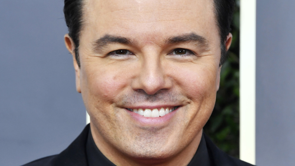 Seth MacFarlane at the Golden Globes