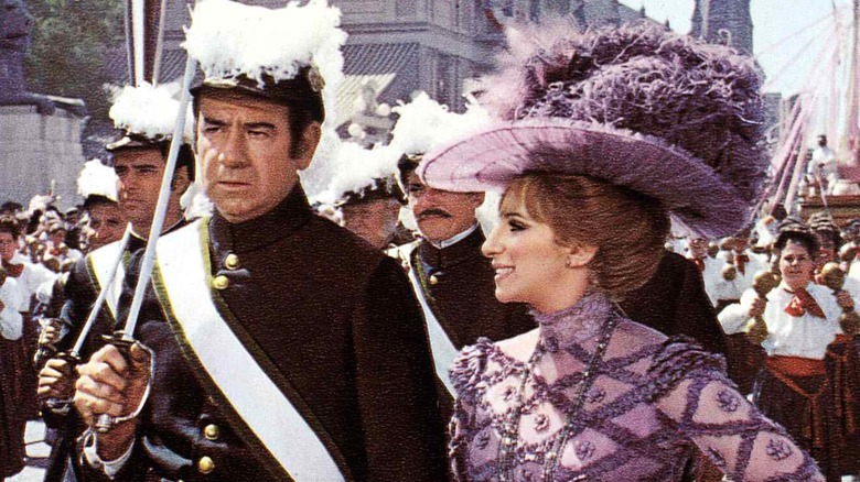 Walter Matthau and Barbra Streisand in Hello Dolly