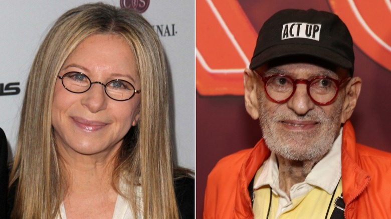 Barbra Streisand, 2011 photo, Larry Kramer, 2018 photo 