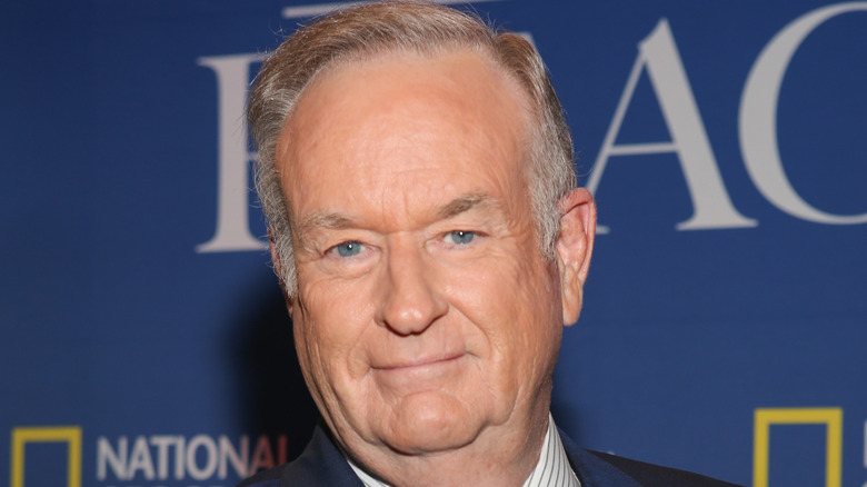 Bill O'Reilly posing