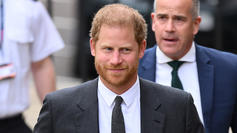 Prince Harry smiling