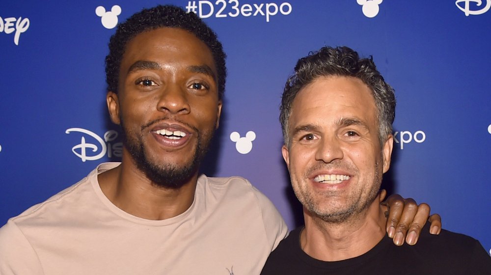 Chadwick Boseman and Mark Ruffalo