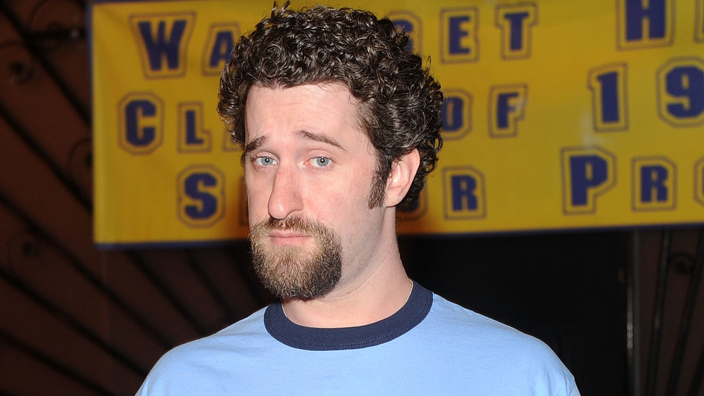 Dustin Diamond with a goatee 