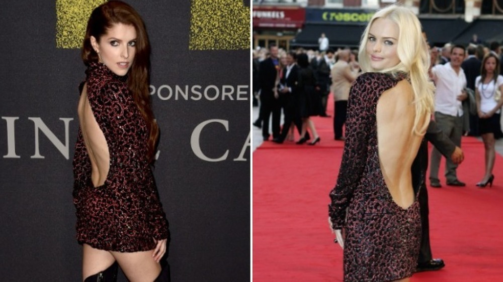 Anna Kendrick (left) and Kate Bosworth (right) in the same dress