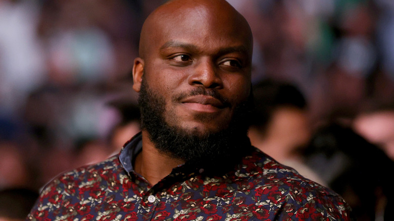 Derrick Lewis smiling 