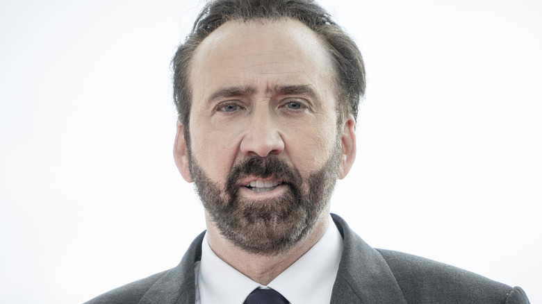 Nicolas Cage smiling 