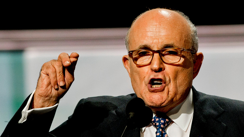 Rudy Giuliani speaking