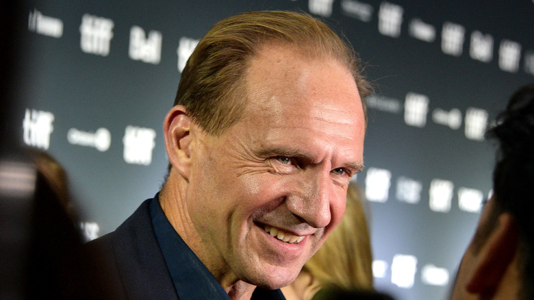 Ralph Fiennes smiling