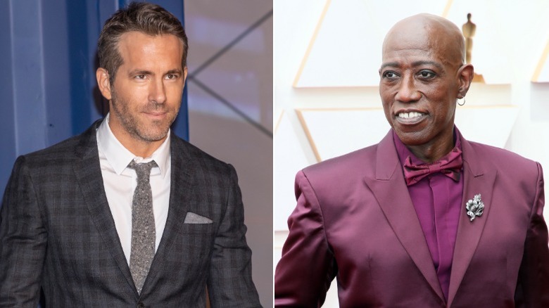 Ryan Reynolds and Wesley Snipes on red carpets