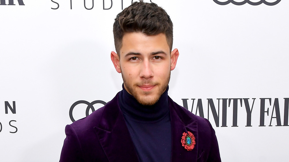 Nick Jonas at an event in 2020