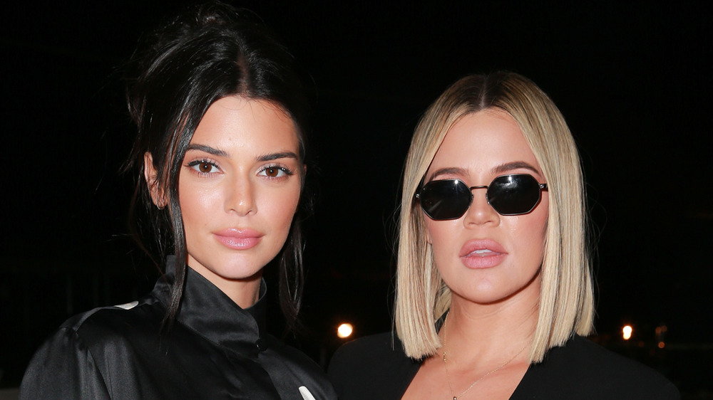 Kendall Jenner and Khloe Kardashian at a charity poker tournament