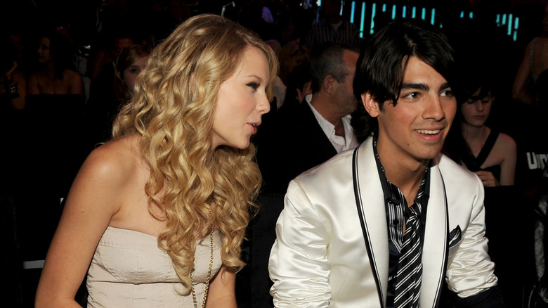 Taylor Swift and Joe Jonas at an event