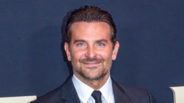 Bradley Cooper posing at an event