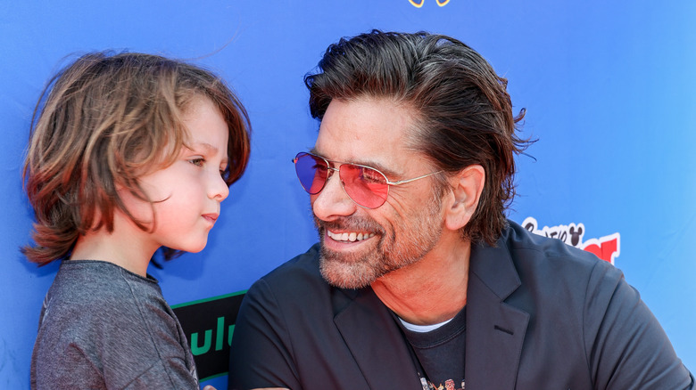 John Stamos and his son