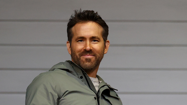 Ryan Reynolds smiling